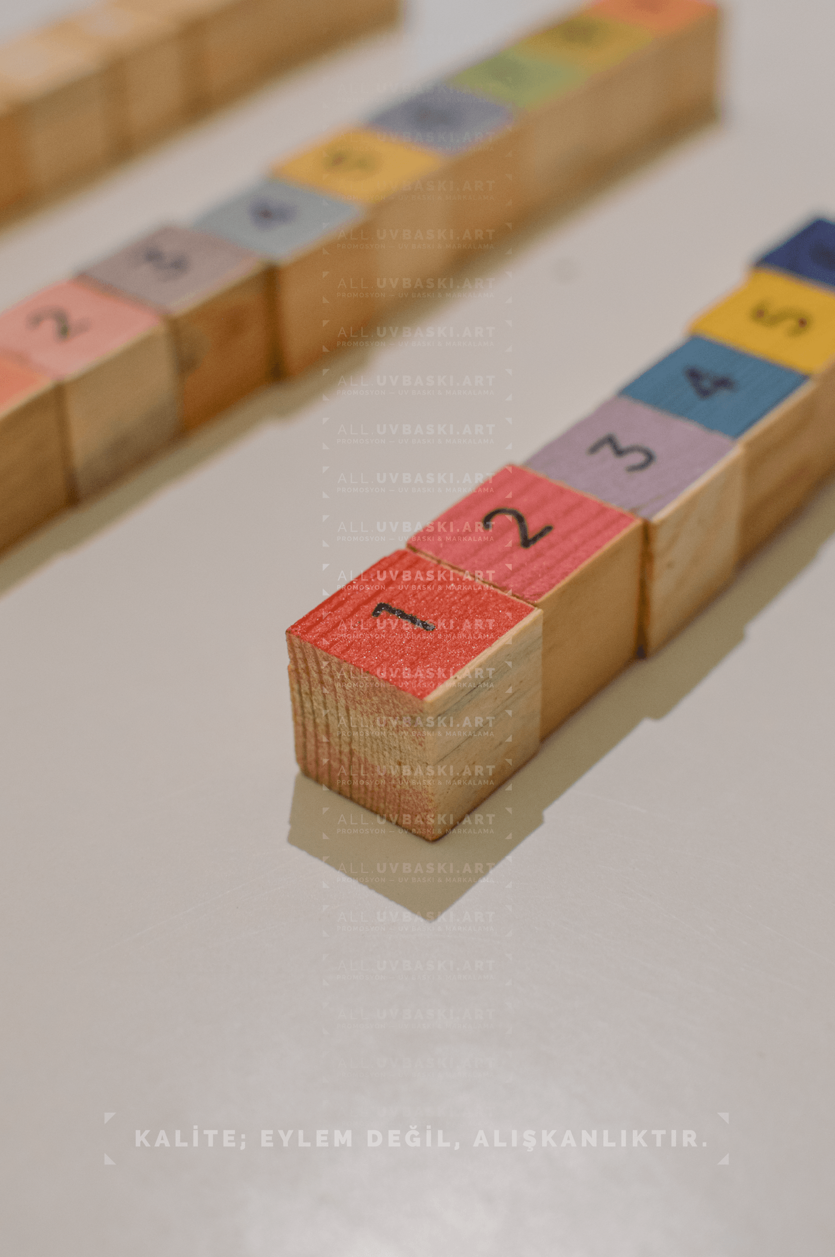 UV baskılı zar tasarımı