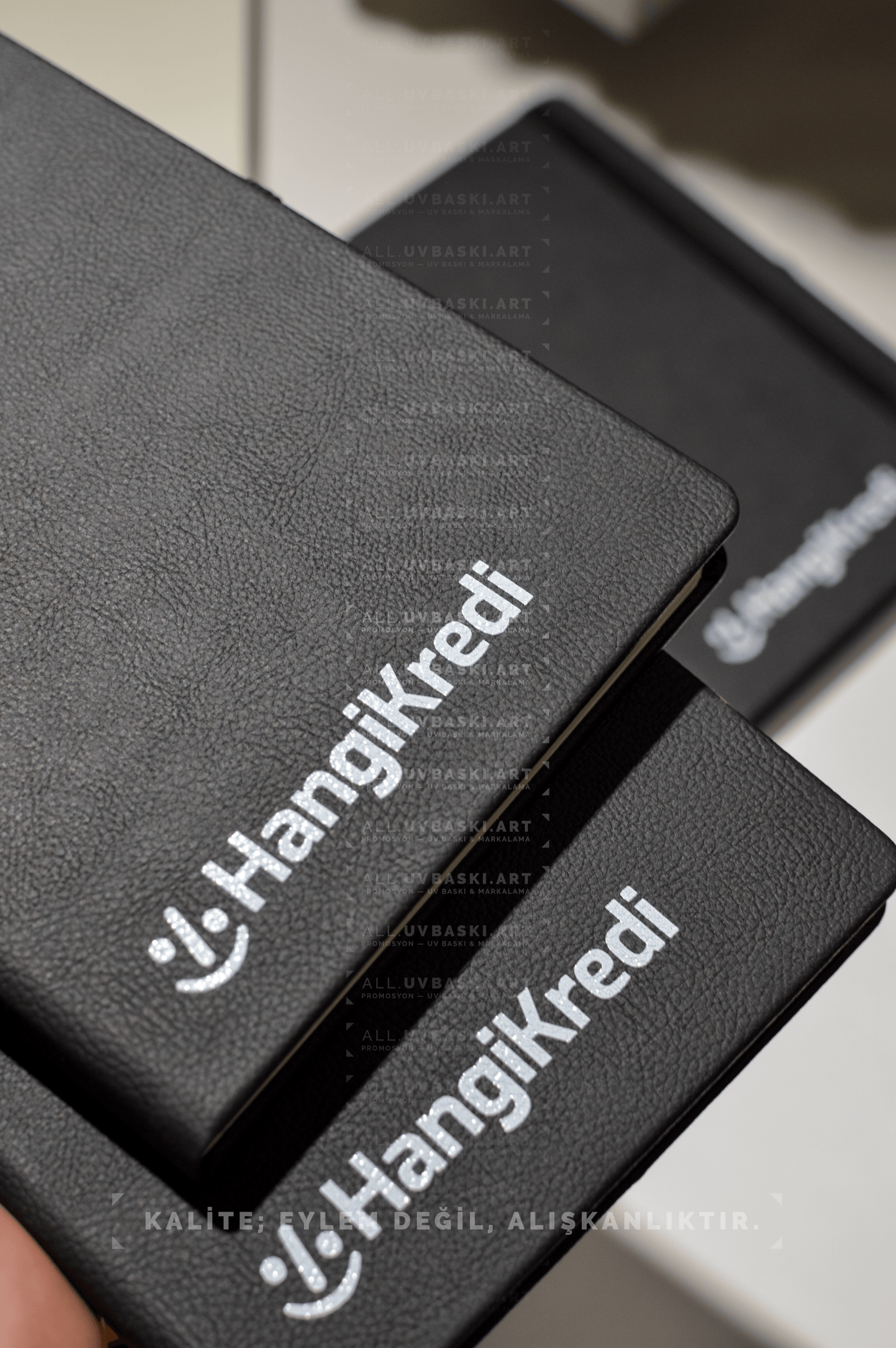 Kişiye özel isim ve logo baskılı defter