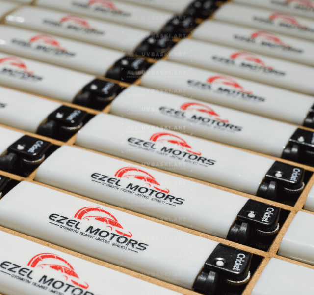 Reklam kampanyası için UV baskılı çakmak