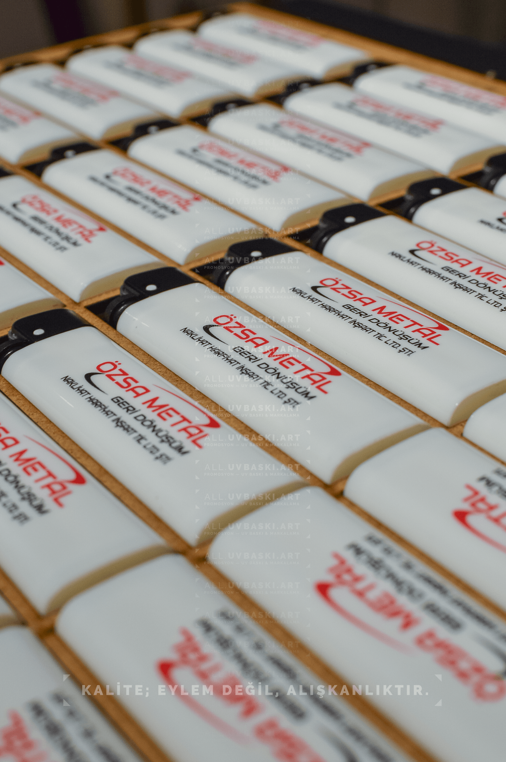 "ALL ile UV Baskılı Promosyon Çakmak – Logo ve Renklerin Kusursuz Uyumu"