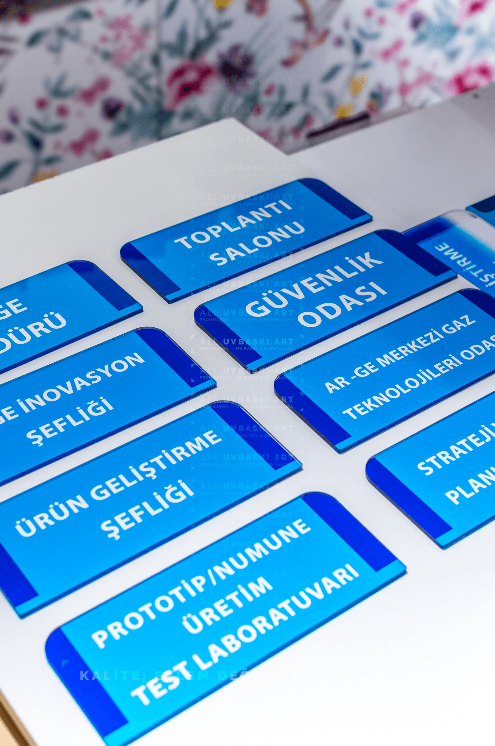 Fason üretim tabela örnekleri.