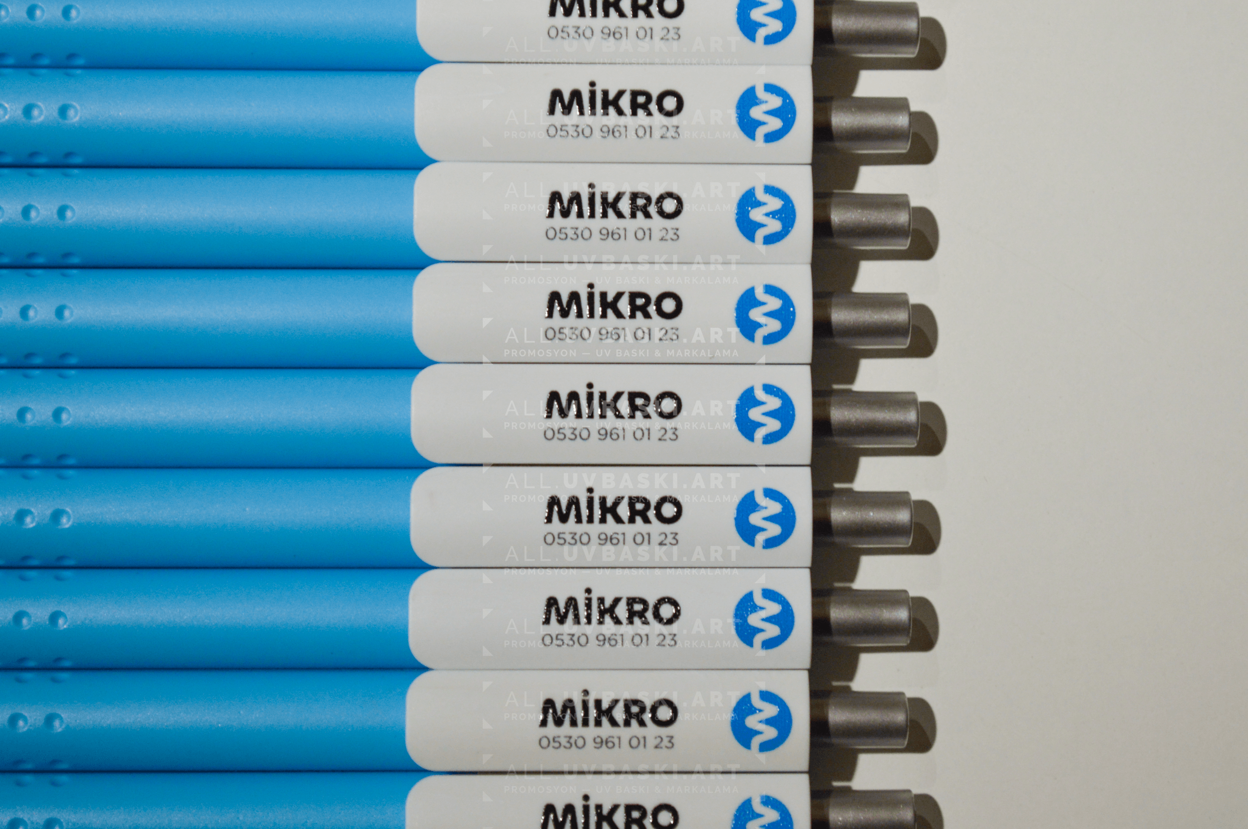 UV Baskılı Kalem Klips Detayı – ALL ile Fonksiyonel Tasarım