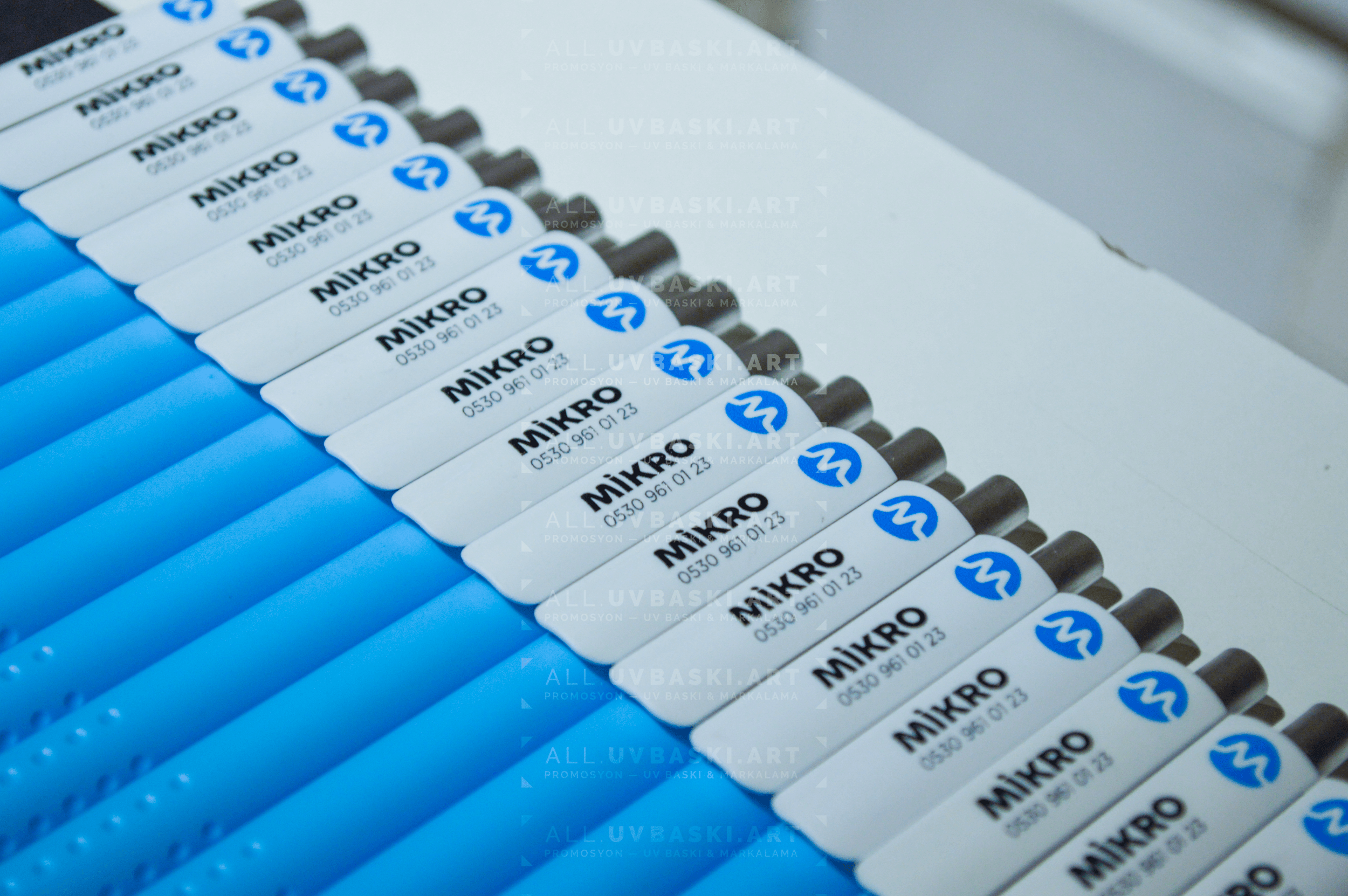 UV Baskılı Kalem Alt Yüzey Detayı – ALL ile Dayanıklılık